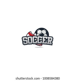 Soccer international sport logo vector