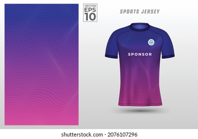 Soccer jersey design for football club. Fabric textile for t-shirt printing vector illustration