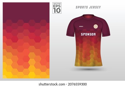 Soccer jersey design for football club  Fabric textile for t  shirt printing vector illustration
