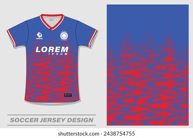SOCCER JERSEY DESIGN WITH PATTERN JERSEY SUBLIMATION
