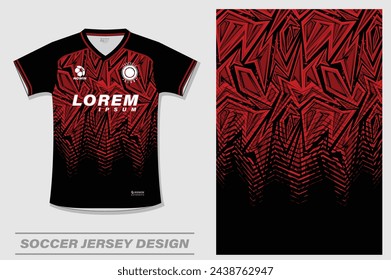 Soccer jersey design for print sublimation