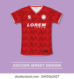 Diseño de camiseta de fútbol para sublimación