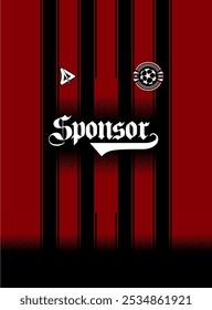 soccer  jersey design for sublimation