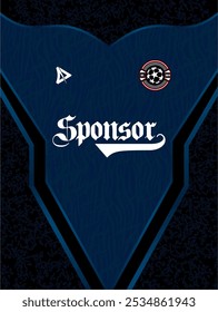 Diseño de jersey de fútbol para sublimación