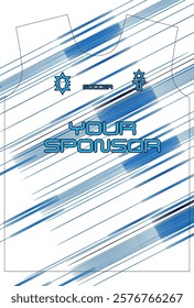   Soccer jersey design for sublimation