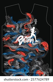 Soccer jersey design for sublimation