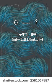   Soccer jersey design for sublimation