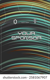   Soccer jersey design for sublimation