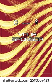 Soccer jersey design for sublimation