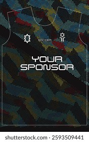 Soccer jersey design for sublimation
