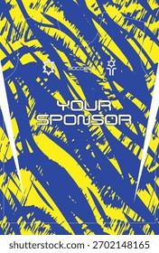Fußball Jersey Design für Sublimation