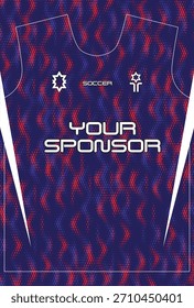 Fußball Jersey Design für Sublimation