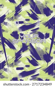 Fußball Jersey Design für Sublimation
