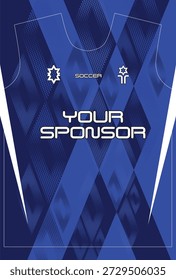 Fußball Jersey Design für Sublimation 