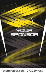 Fußball Jersey Design für Sublimation