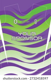 Fußball Jersey Design für Sublimation