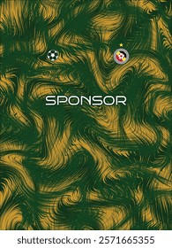 Soccer jersey design for sublimation Abstract background with sport pattern