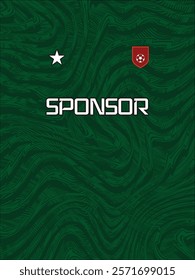 Soccer jersey design for sublimation Abstract background with sport pattern full color