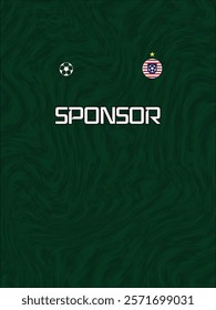 Soccer jersey design for sublimation Abstract background with sport pattern full color