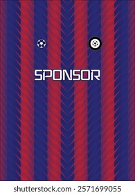 Soccer jersey design for sublimation Abstract background with sport pattern full color