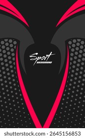 Soccer jersey design for sublimation premium EPS 10