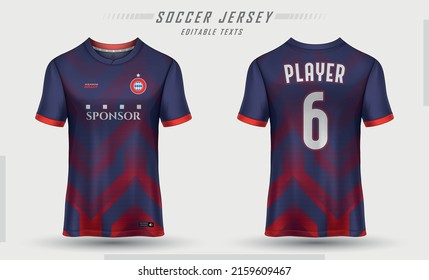 Soccer Jersey Design Sublimation Sport T Stock Vector (Royalty Free ...