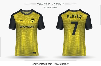Soccer jersey design for sublimation, sport t shirt design