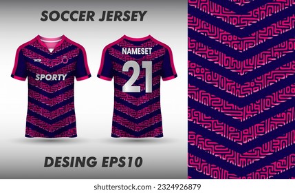 Soccer jersey design for sublimation sport t shirt design