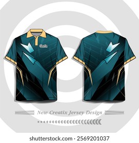 Soccer jersey design for sublimation sport t shirt design
