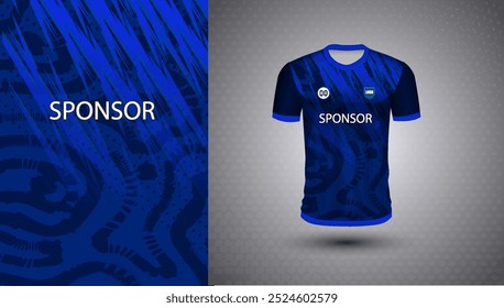 Soccer jersey design for sublimation or sports tshirt design for cricket