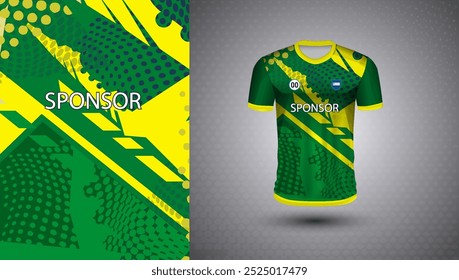 Soccer jersey design for sublimation or sports tshirt design for cricket