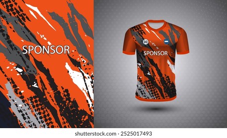 Soccer jersey design for sublimation or sports tshirt design for cricket