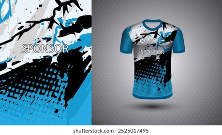 Design de camisa de futebol para sublimação ou design de camiseta esportiva para críquete