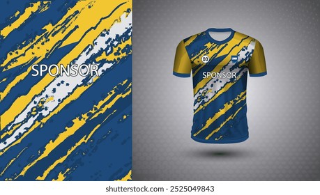 Soccer jersey design for sublimation or sports t shirt design for cricket