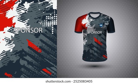 Soccer jersey design for sublimation or sports t shirt design for cricket football
