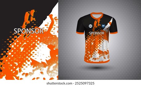 Soccer jersey design for sublimation or sports t shirt design for cricket