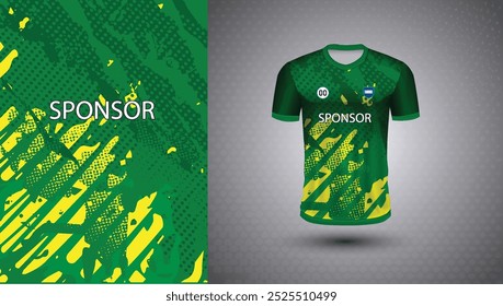 Soccer jersey design for sublimation or sports t shirt design for cricket