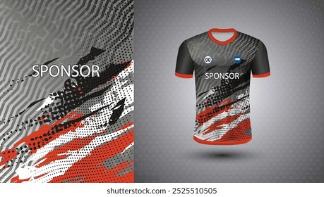 Soccer jersey design for sublimation or sports t shirt design for cricket