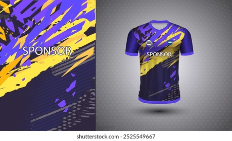 Soccer jersey design for sublimation or sports t shirt design for cricket