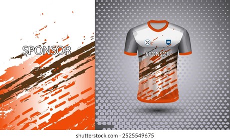 Soccer jersey design for sublimation or sports t shirt design for cricket