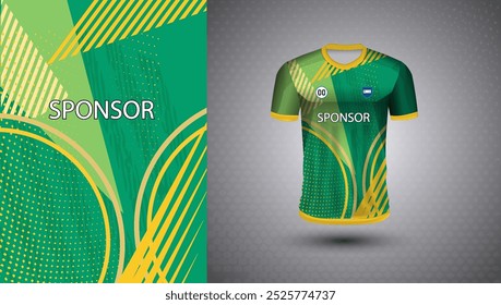 Soccer jersey design for sublimation or sports t shirt design for cricket football

