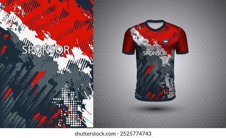 Soccer jersey design for sublimation or sports t shirt design for cricket football
