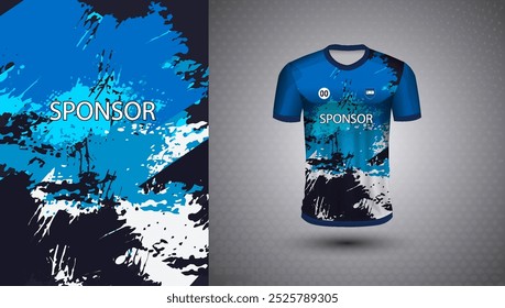 Soccer jersey design for sublimation or sports t shirt design for cricket