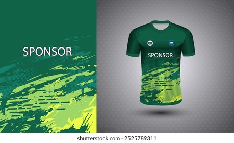 Soccer jersey design for sublimation or sports t shirt design for cricket