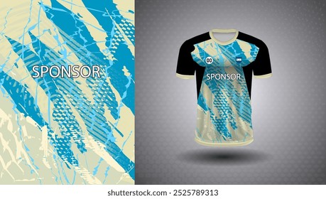 Soccer jersey design for sublimation or sports t shirt design for cricket