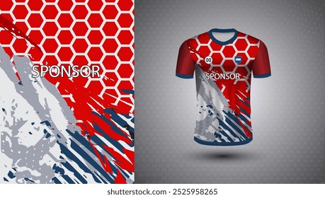 Soccer jersey design for sublimation or sports t shirt design for cricket