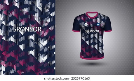 Design de camisa de futebol para sublimação ou esportes t shirt design para críquete