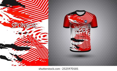 Soccer jersey design for sublimation or sports t shirt design for cricket