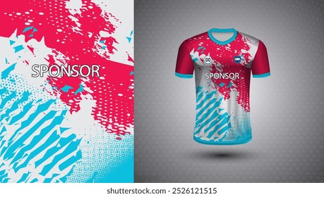 Soccer jersey design for sublimation or sports t shirt design for cricket