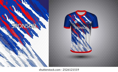 Design de camisa de futebol para sublimação ou esportes t shirt design para críquete